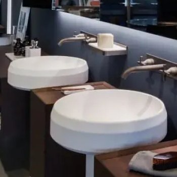 Lariana Washbasin For Supporting Column