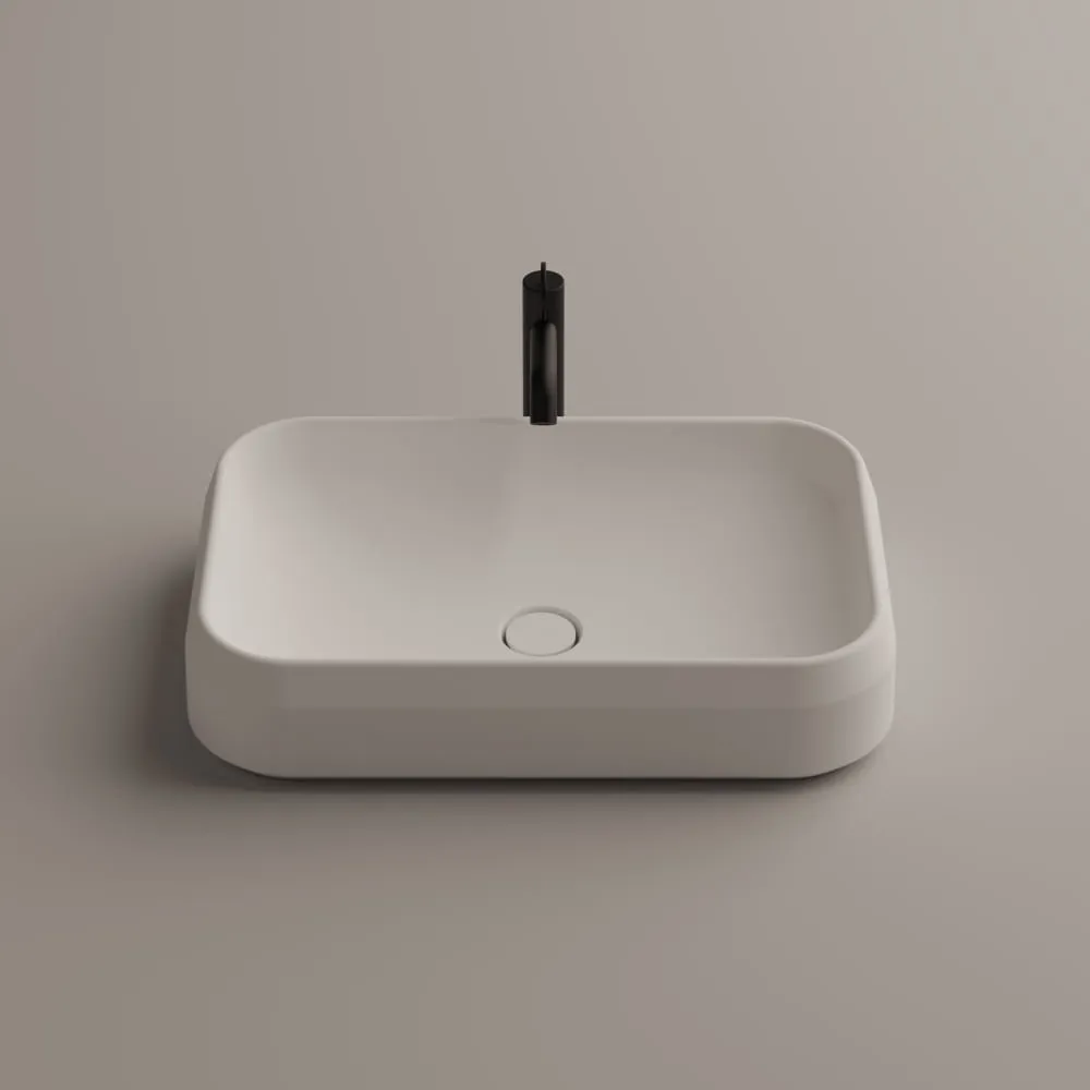 Lariana Rectangular Over Countertop Washbasin