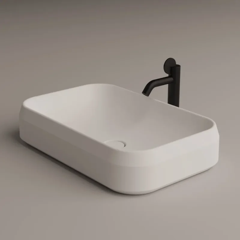 Lariana Rectangular Over Countertop Washbasin