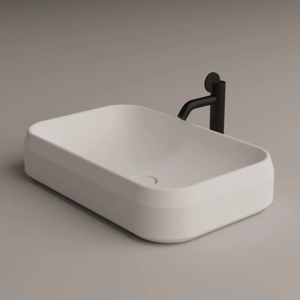 Lariana Rectangular Over Countertop Washbasin