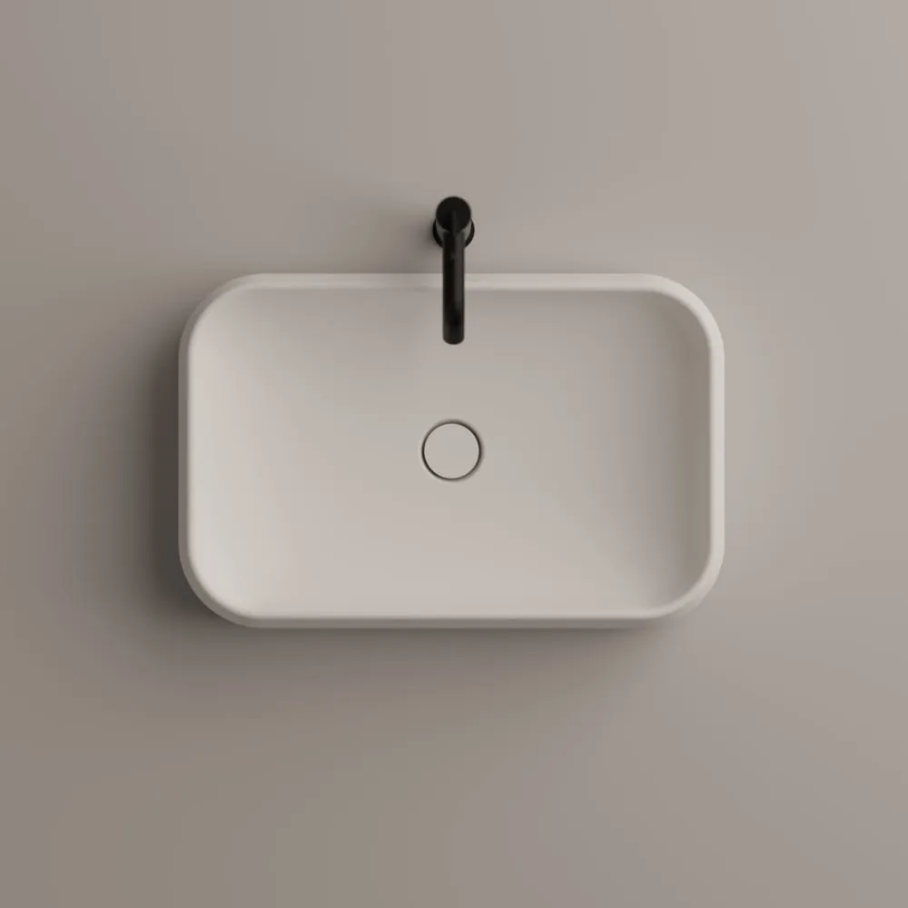 Lariana Rectangular Over Countertop Washbasin