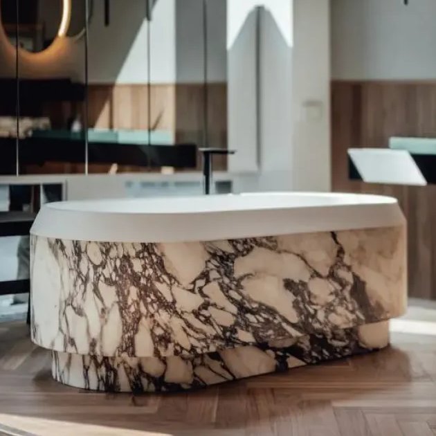 Lariana Bathtube With Marble Band
