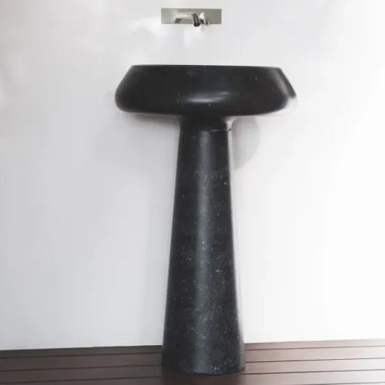 Bjhon 2 Washbasin Marble Wall Drainage