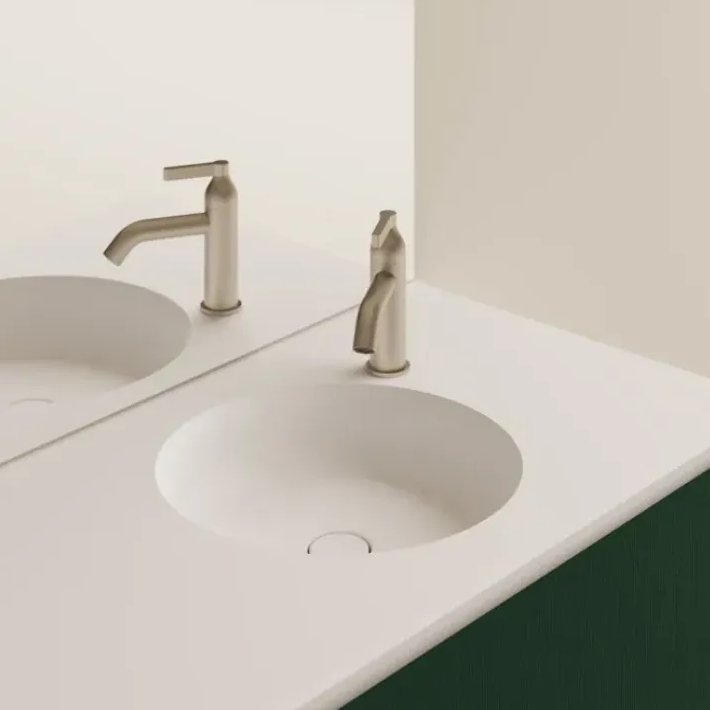 Undici 1 Round Washbasin Integrated