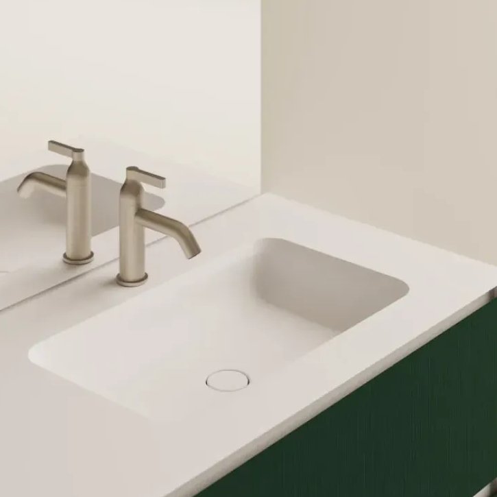 Undici 1 Rectangular Washbasin Integrated