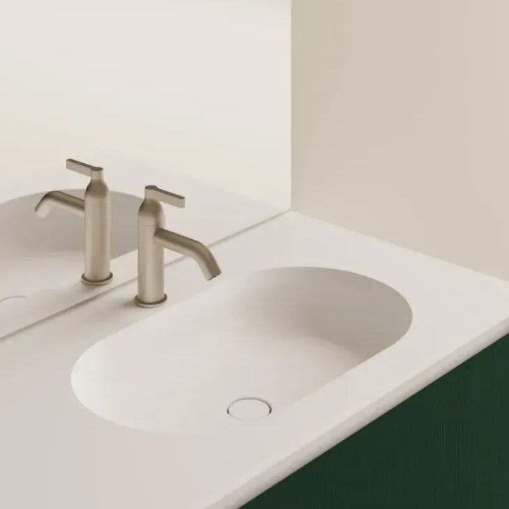 Undici 1 Oval Washbasin Integrated