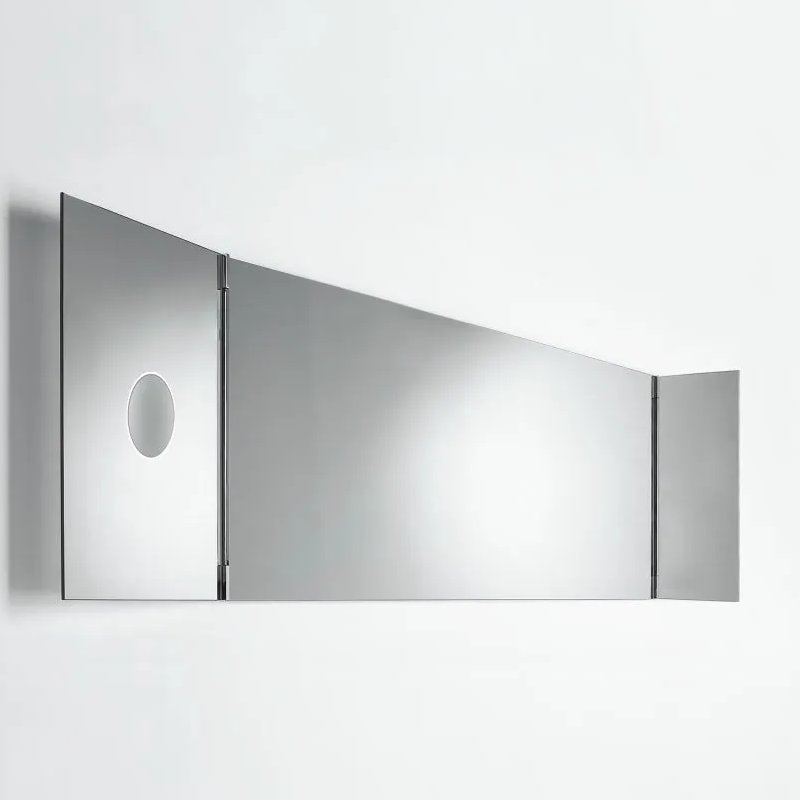 Narciso Mirror With Squared Flaps – Agape at Mesmetric