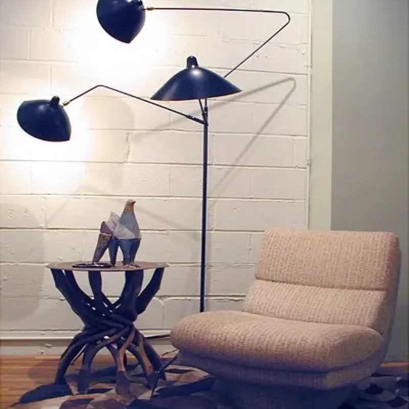 Standing Lamp 3 Arms – Serge Mouille at Mesmetric