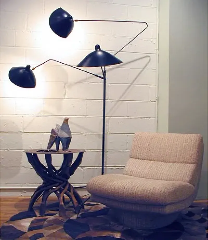 Standing Lamp 3 Arms – Serge Mouille at Mesmetric
