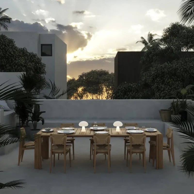 Atmosfera table outdoor - Gubi.dk w Mesmetric