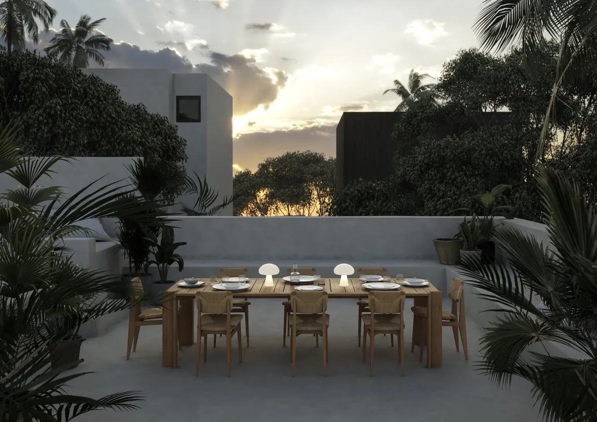 Atmosfera table outdoor - Gubi.dk w Mesmetric