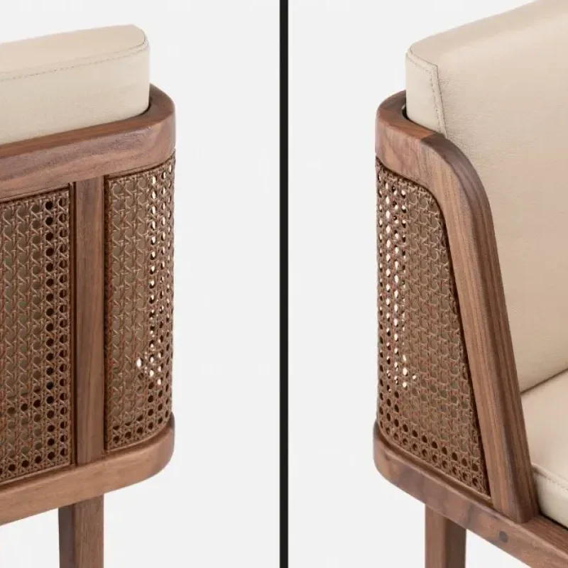 272P/T Throne Bar Stool Rattan – De La Espada at Mesmetric