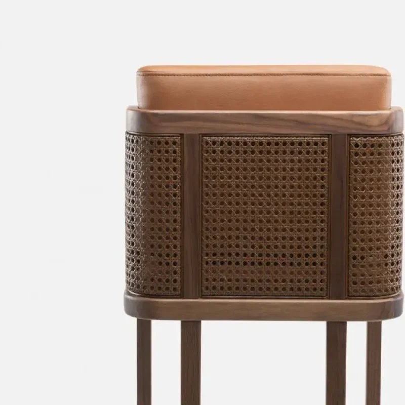 272P/T Throne Bar Stool Rattan – De La Espada at Mesmetric