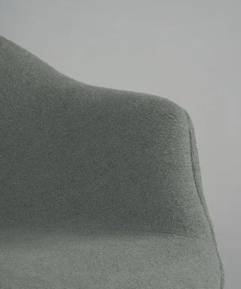 Bat dining plastic base upholstered – Gubi.dk at Mesmetric