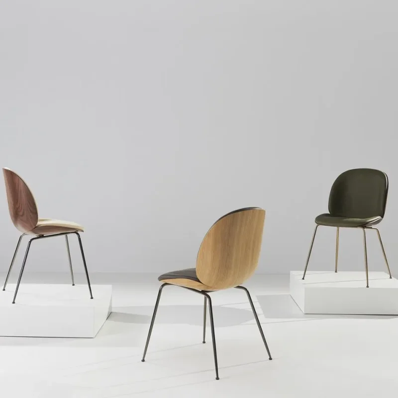 Beetle dining 3d veneer conic base - Gubi.dk w Mesmetric