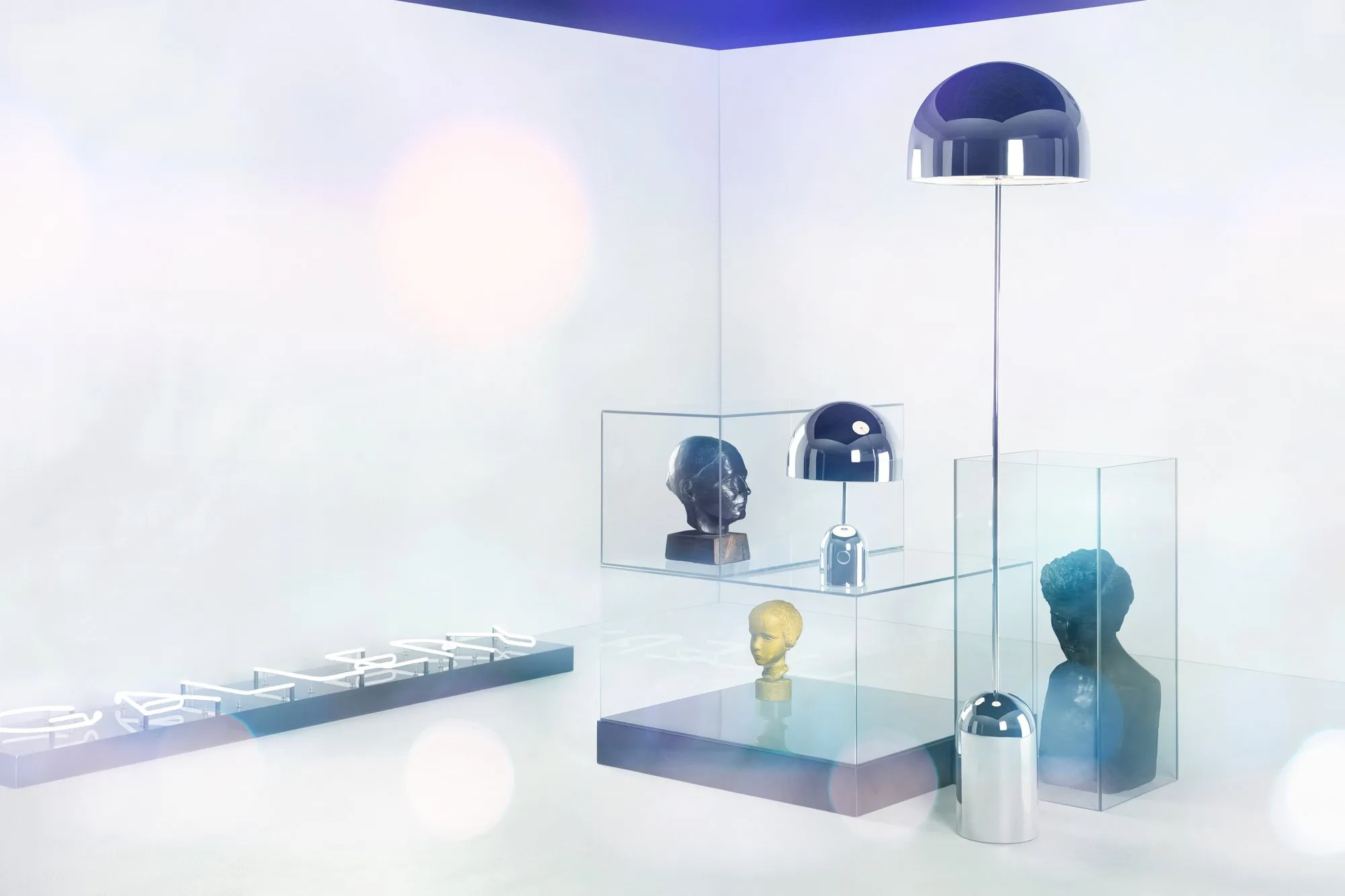 Bell Silver Table - Tom Dixon w Mesmetric
