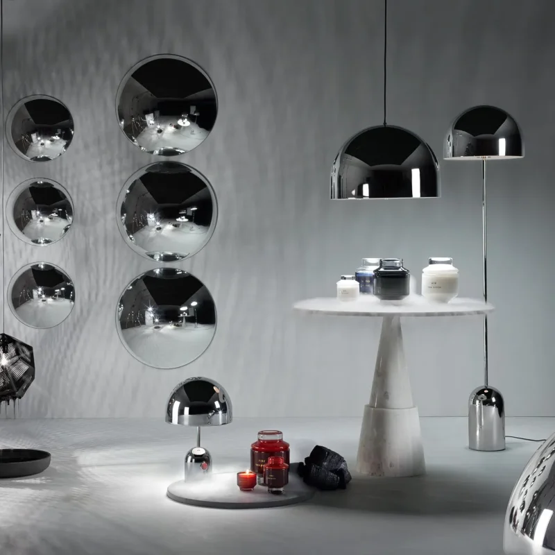 Bell Silver Table - Tom Dixon w Mesmetric