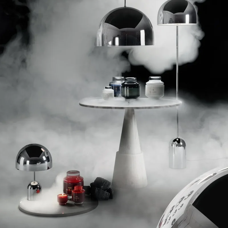 Bell Silver Table - Tom Dixon w Mesmetric