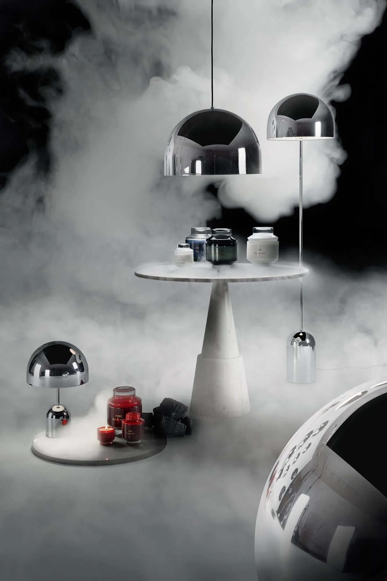 Bell Silver Table - Tom Dixon w Mesmetric