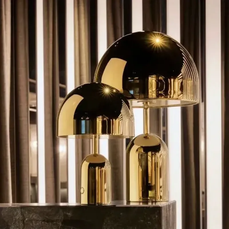 Bell Gold Portable LED - Tom Dixon w Mesmetric