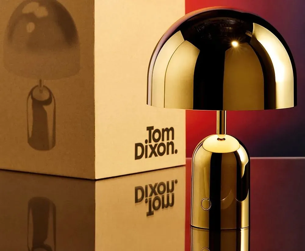 Bell Gold Portable LED - Tom Dixon w Mesmetric