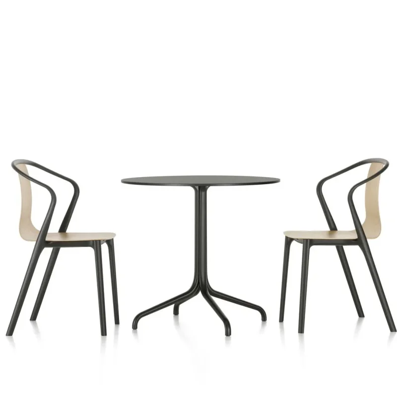 Belleville Armchair Wood - Vitra w Mesmetric