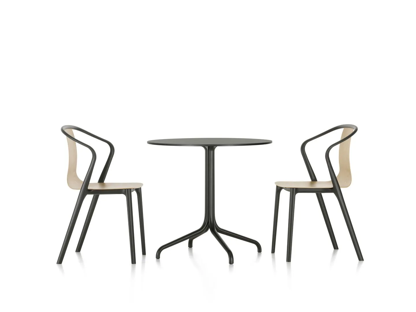 Belleville Armchair Wood - Vitra w Mesmetric
