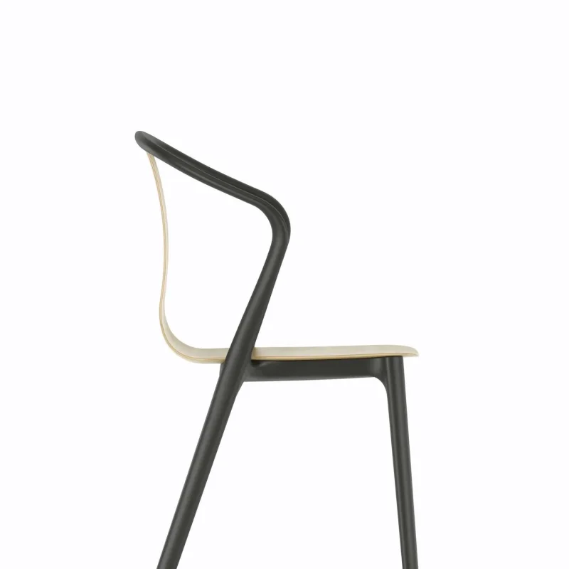 Belleville Armchair Wood - Vitra w Mesmetric