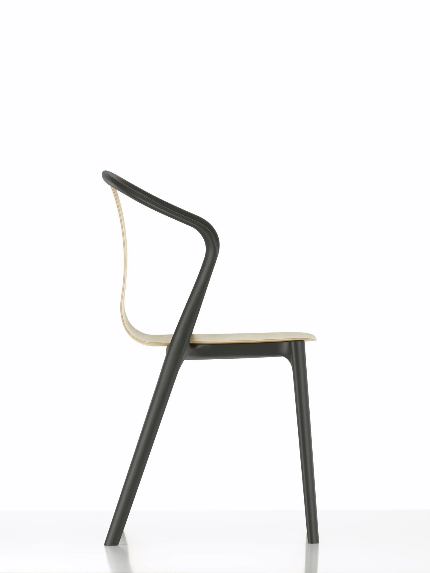 Belleville Armchair Wood - Vitra w Mesmetric