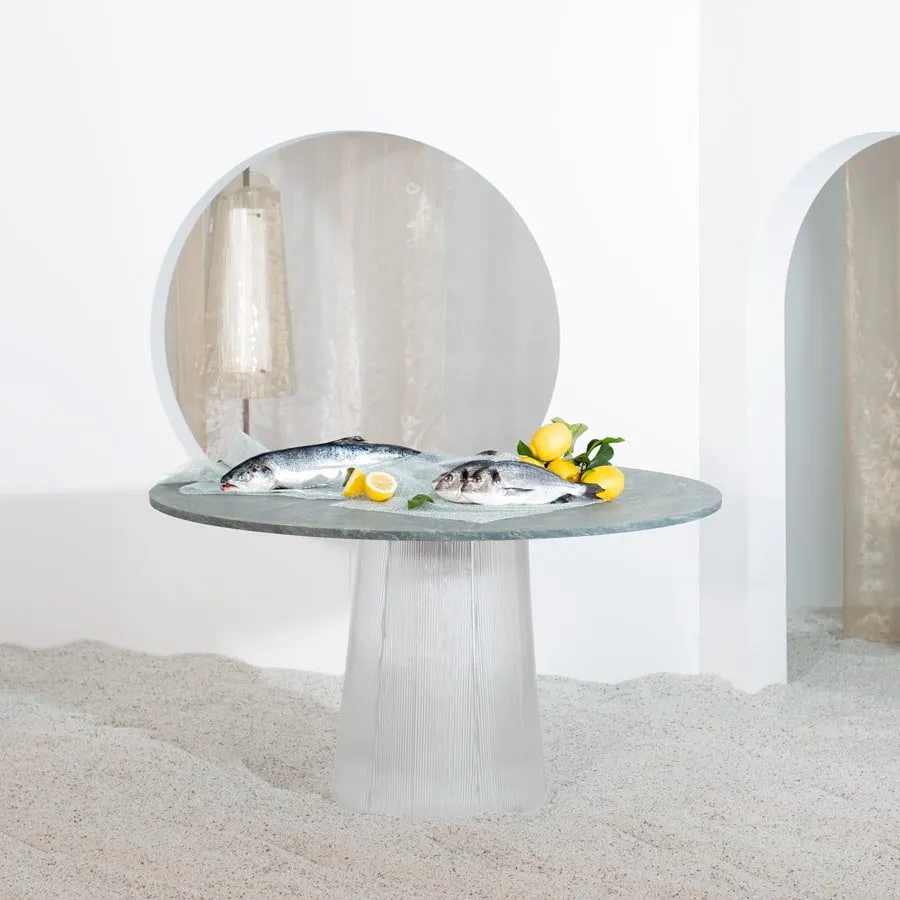 Bent Dining Table - Pulpo w Mesmetric
