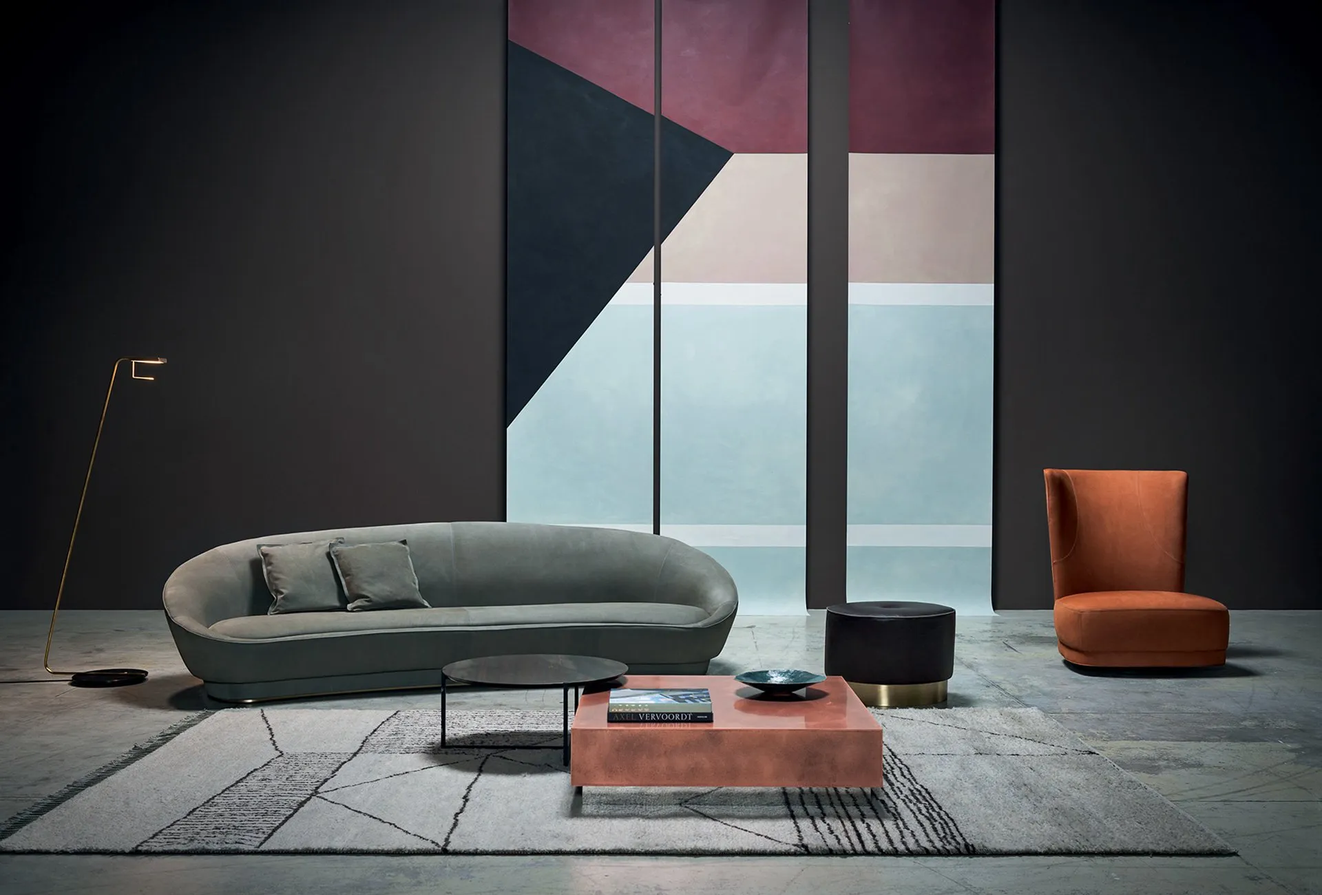 Berbere Light Grey + Dark Brown Pattern A – Baxter at Mesmetric
