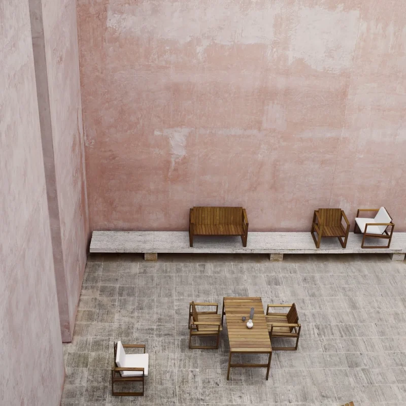 BK10 Dining Indoor-Outdoor - Carl Hansen w Mesmetric
