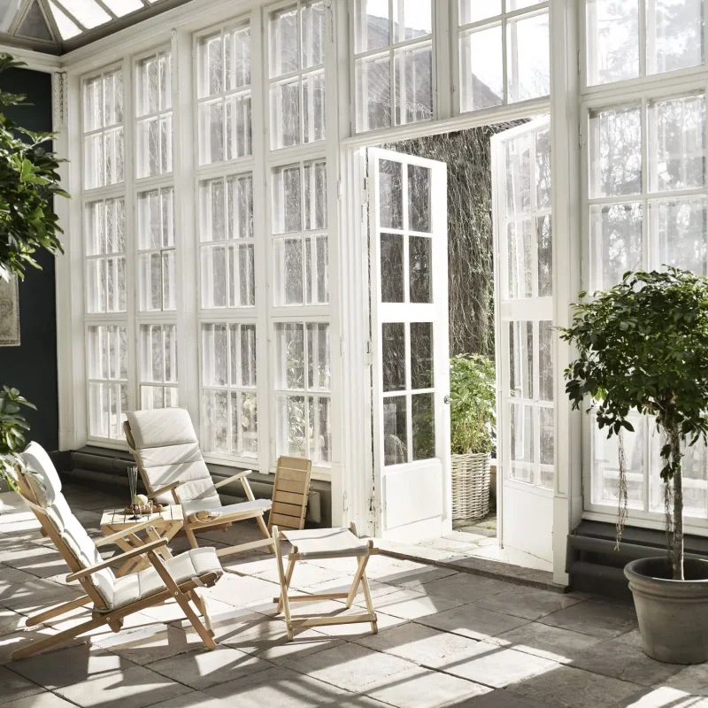 BM5568 Deck Chair Outdoor - Carl Hansen w Mesmetric