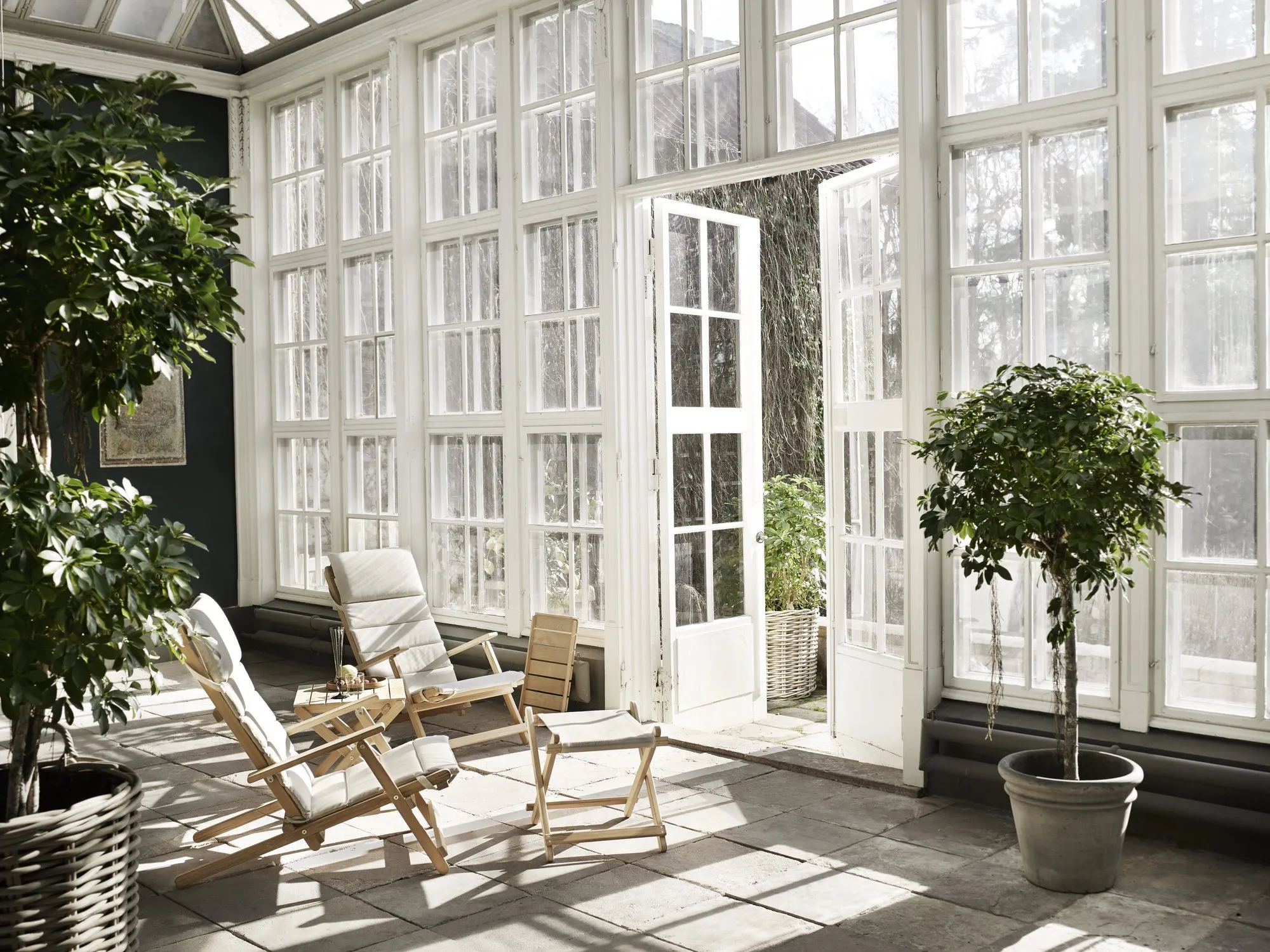BM5568 Deck Chair Outdoor - Carl Hansen w Mesmetric