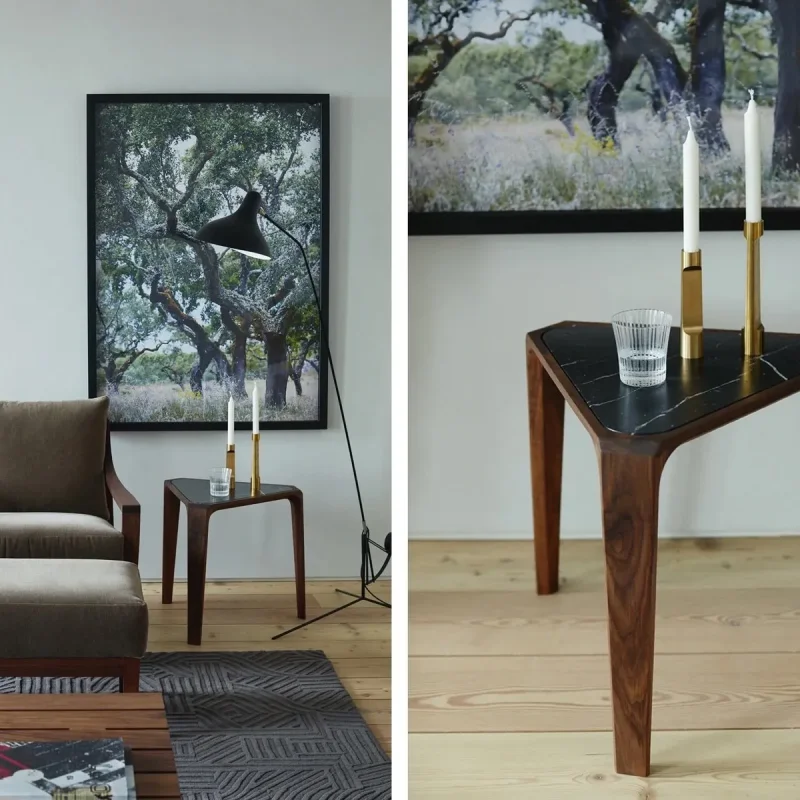 385 Mary's Side Table - De La Espada w Mesmetric