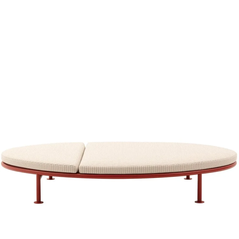 Borea Oval Sunbed Outdoor - B&B Italia Outdoor w Mesmetric