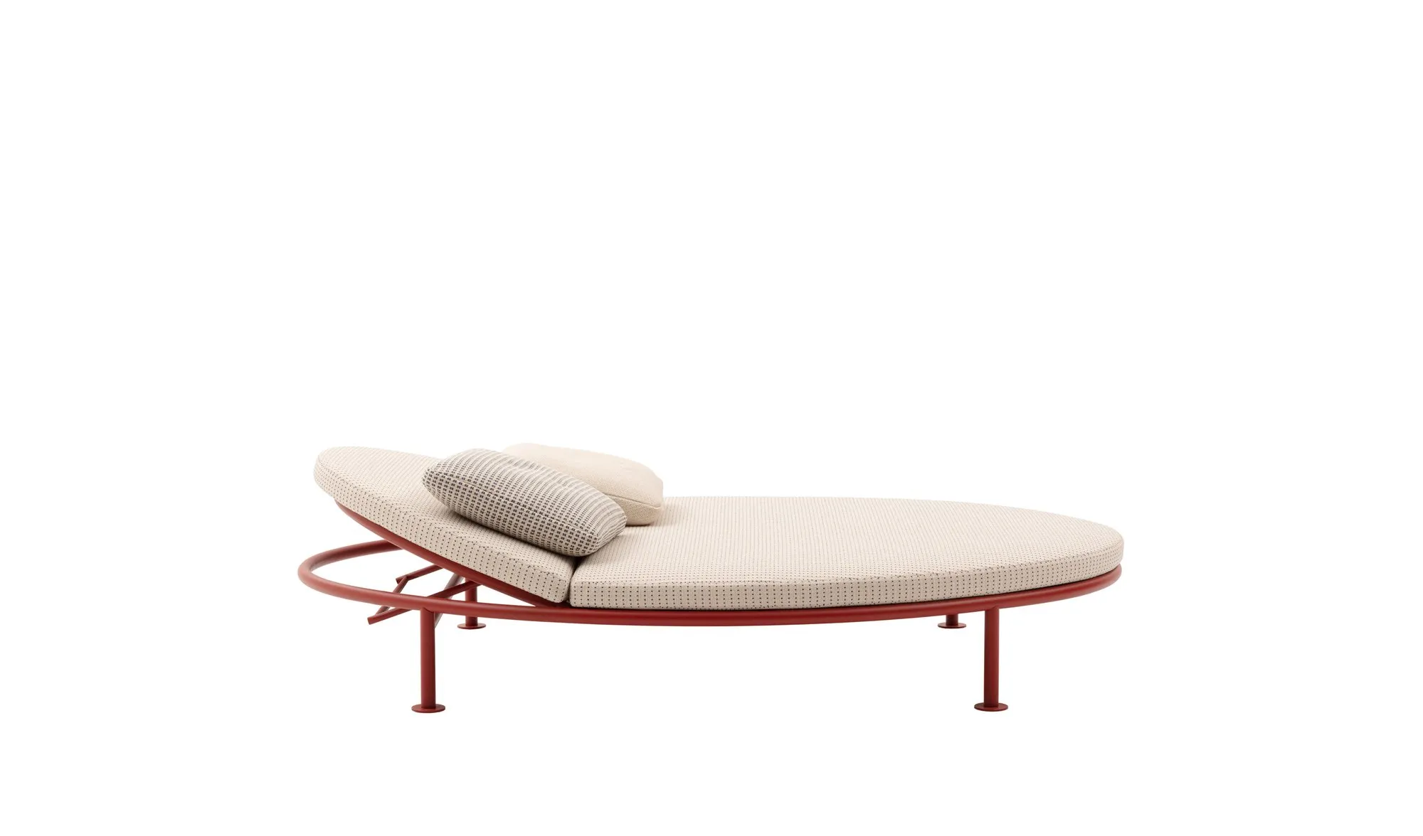 Borea Oval Sunbed Outdoor - B&B Italia Outdoor w Mesmetric
