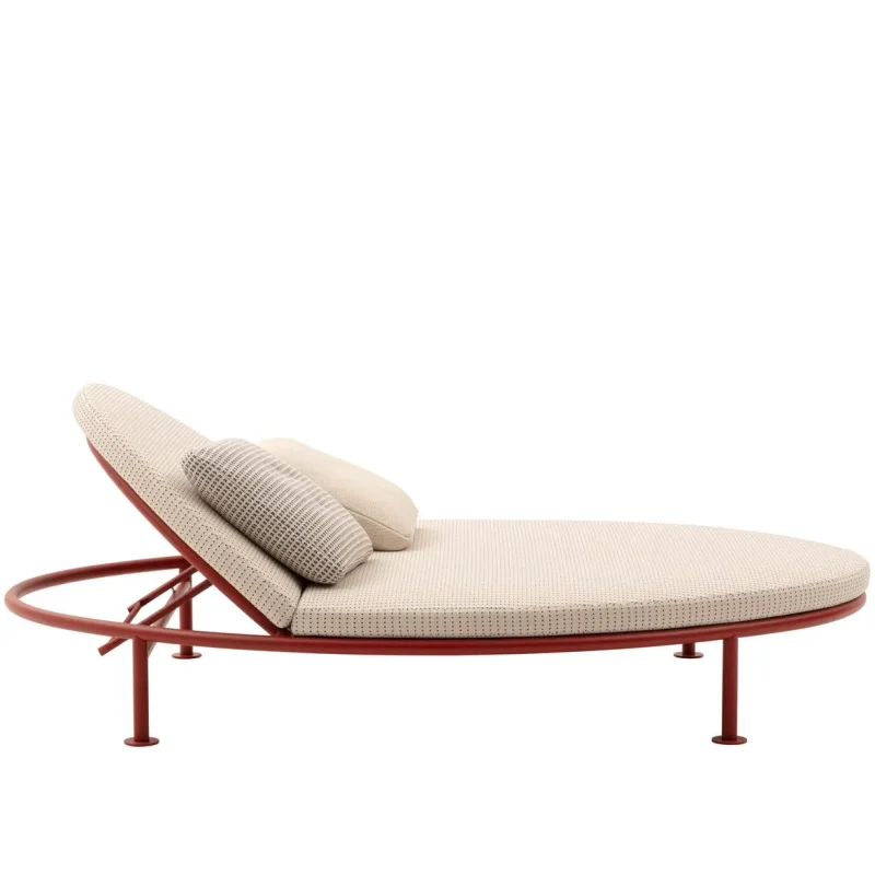Borea Oval Sunbed Outdoor - B&B Italia Outdoor w Mesmetric