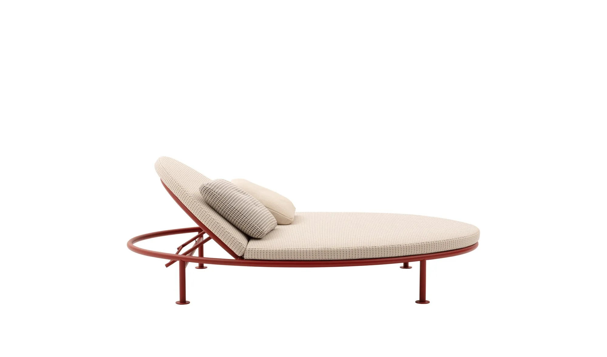 Borea Oval Sunbed Outdoor - B&B Italia Outdoor w Mesmetric