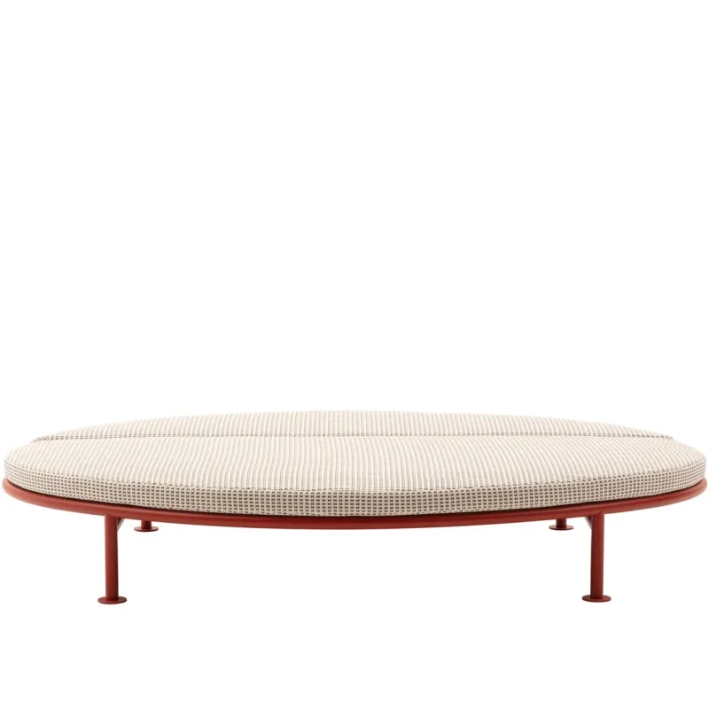 Borea Oval Sunbed Outdoor - B&B Italia Outdoor w Mesmetric