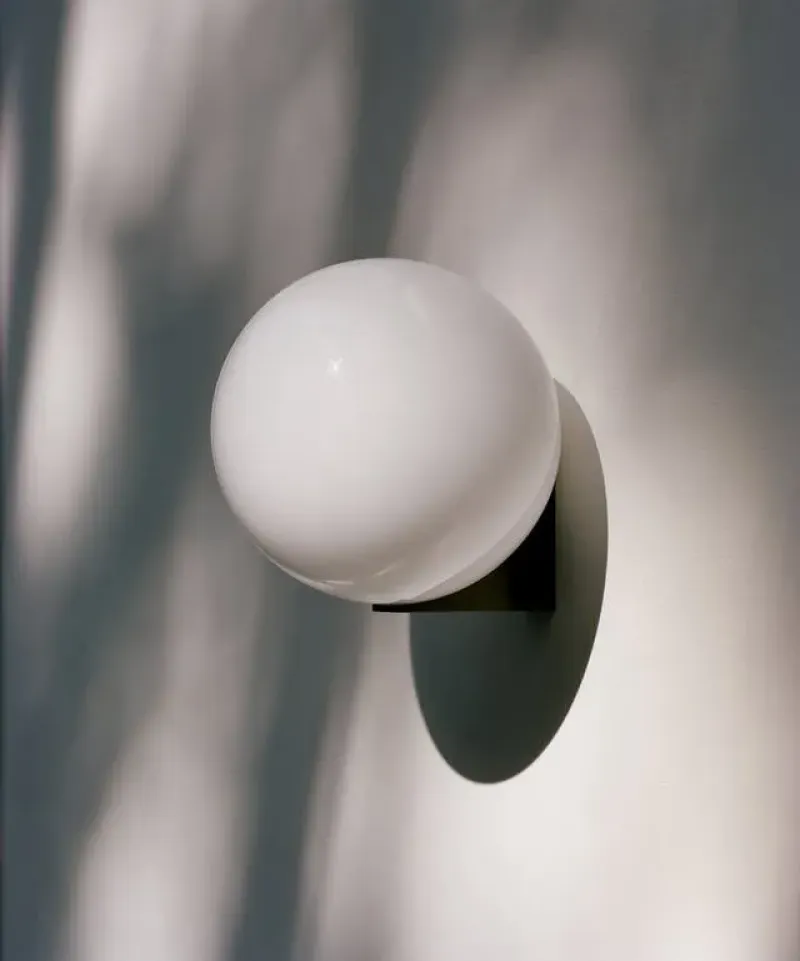 Brass Architectural Single Sconce 150 - Michael Anastassiades w Mesmetric