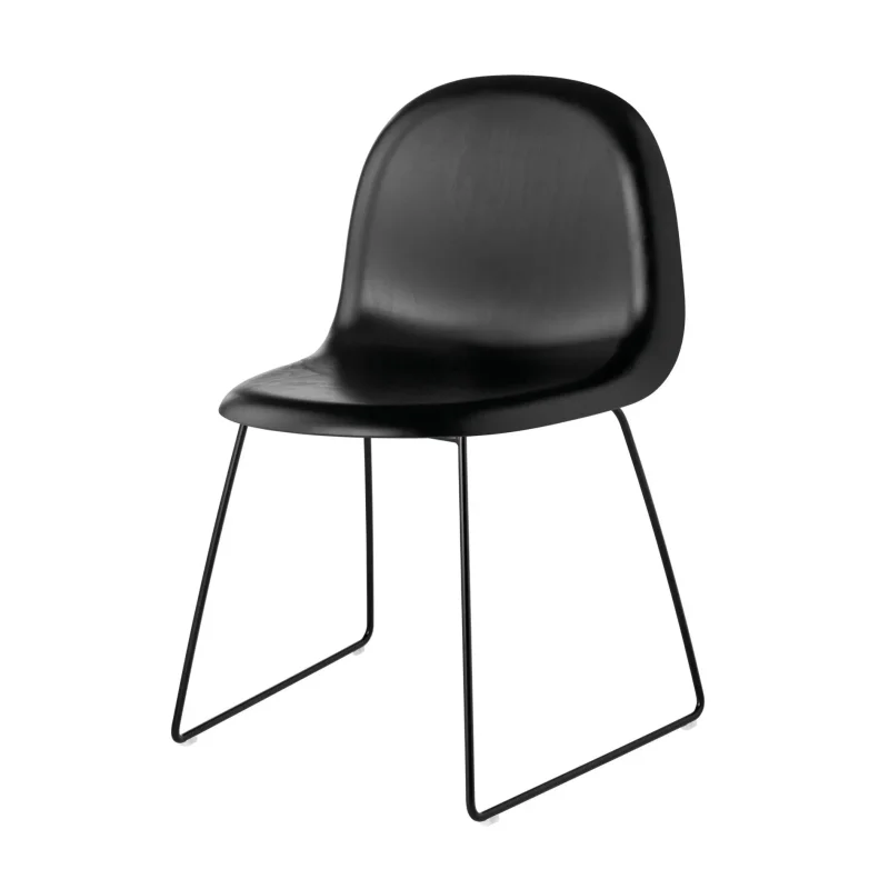 Gubi 3D Dining Sledge-Base Plastic - Gubi.dk w Mesmetric