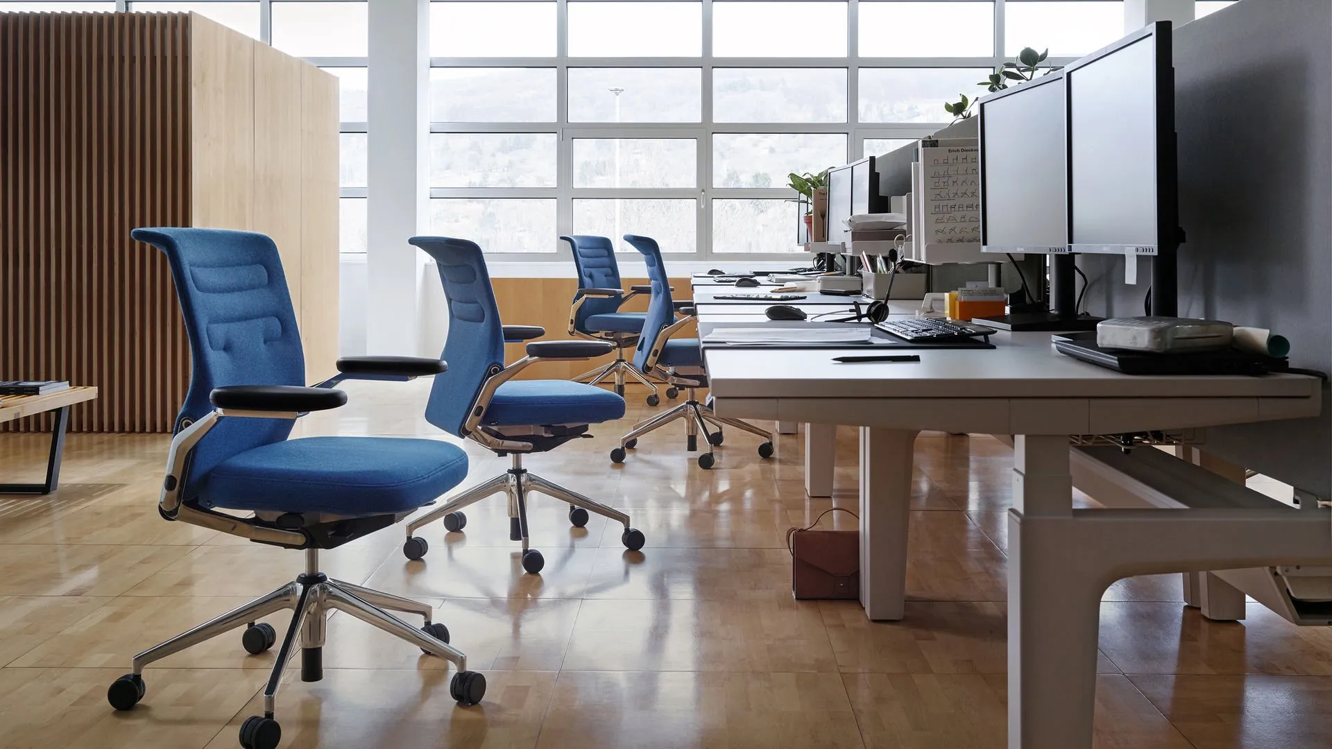 CDS Sit-Stand Cluster - Vitra w Mesmetric