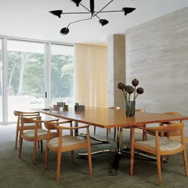 Ceiling lamp - six arms – Serge Mouille at Mesmetric