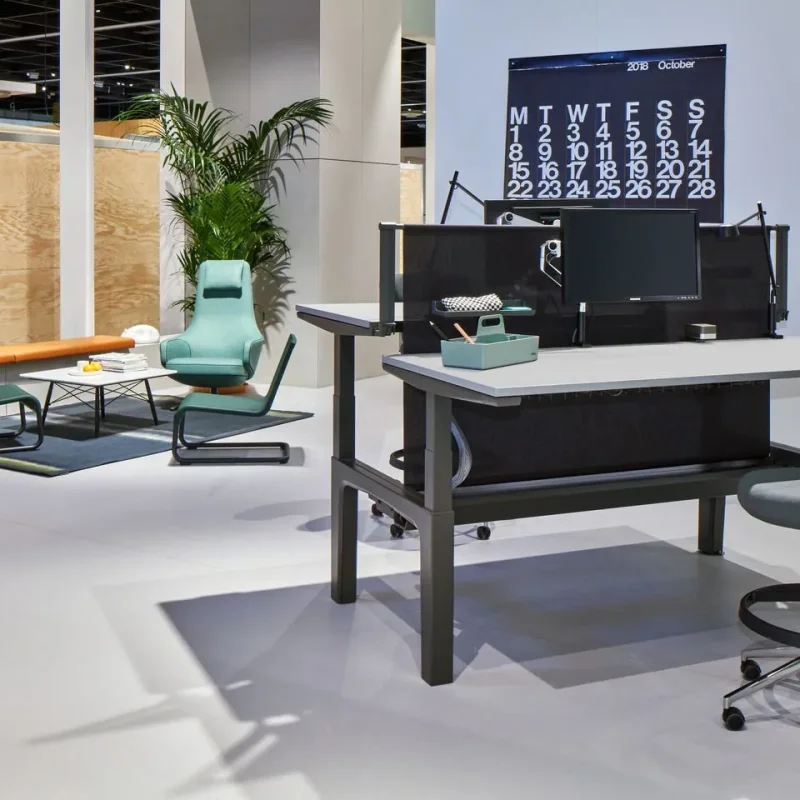 CDS Sit-Stand Cluster - Vitra w Mesmetric