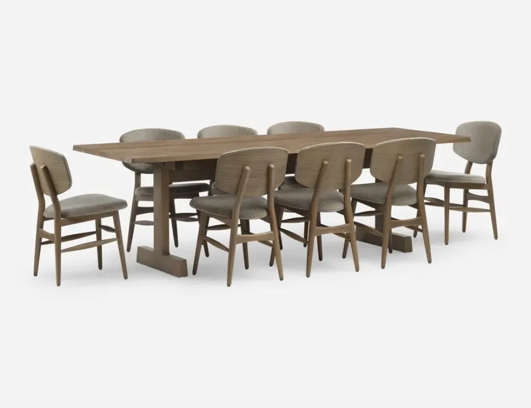 405F Refectory Fixed Table - De La Espada w Mesmetric