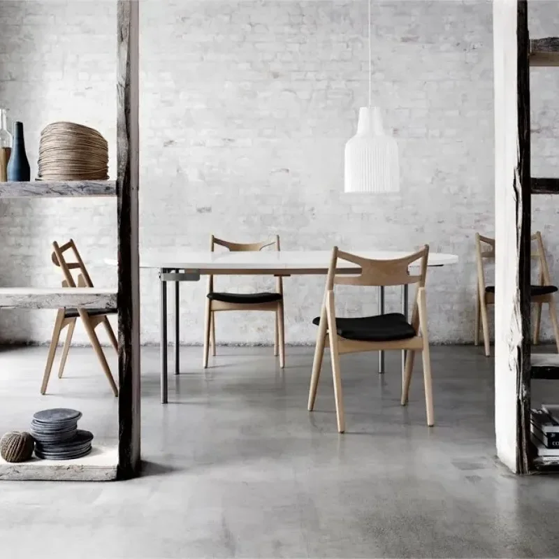 CH29P Sawbuck Chair - Carl Hansen w Mesmetric