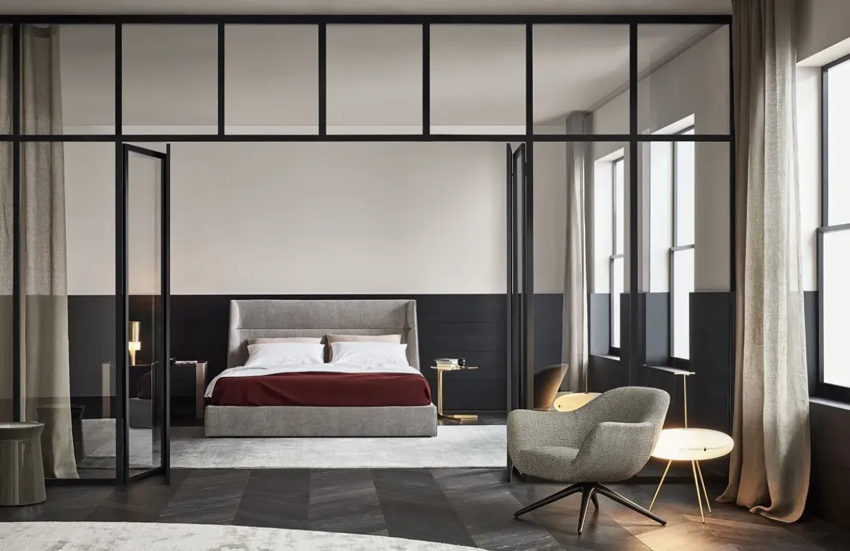 Chloe Bed - Poliform w Mesmetric
