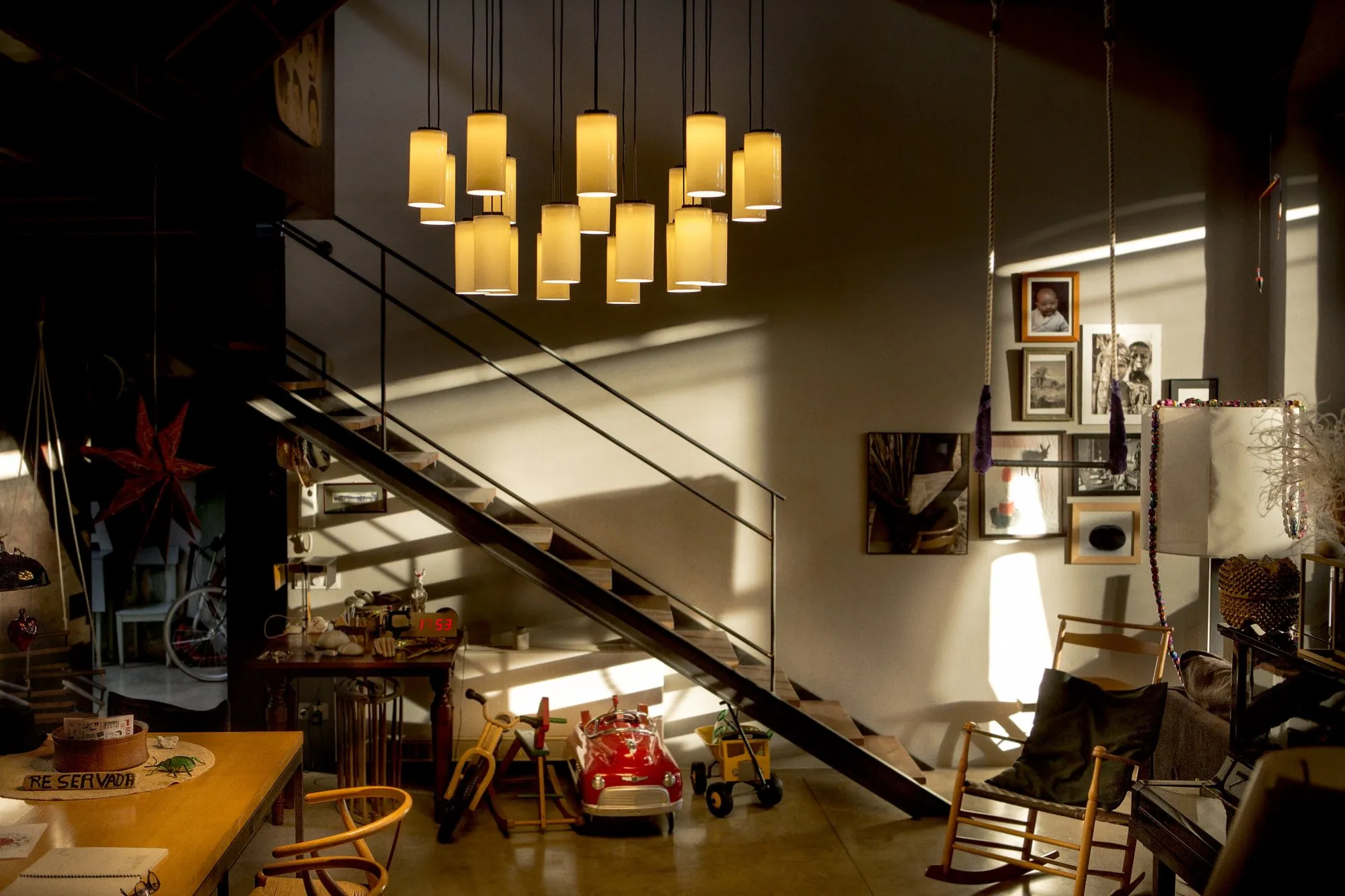 Cirio chandelier - Santa & Cole w Mesmetric