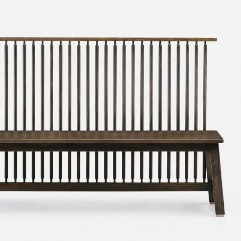444 Bench With Back – De La Espada at Mesmetric